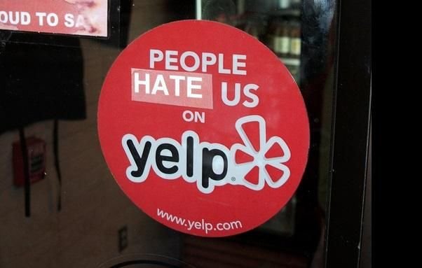 people hate us on yelp