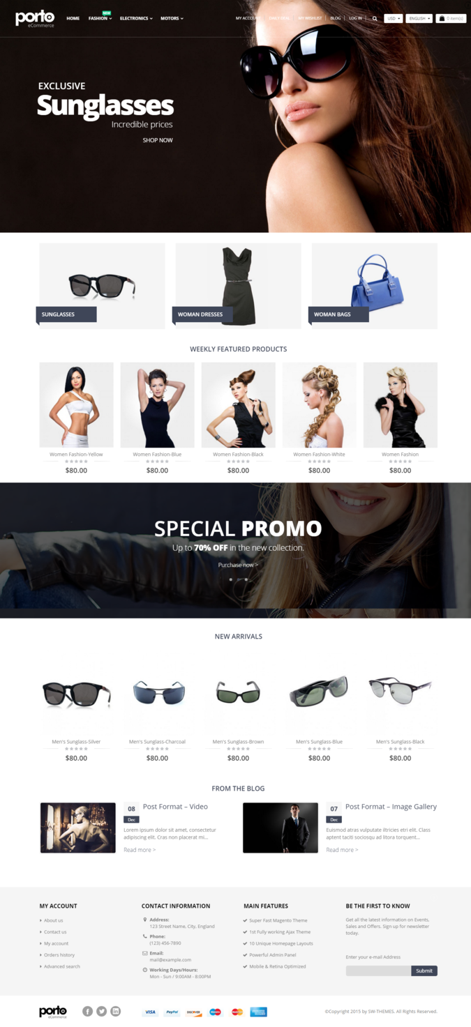 Porto Magento 2.0 Theme