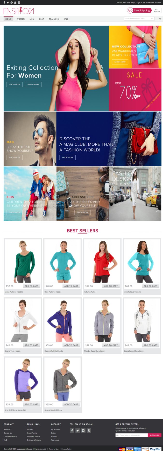 Magento 2 Fashion Theme Download