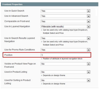 magento layered navigation filters order