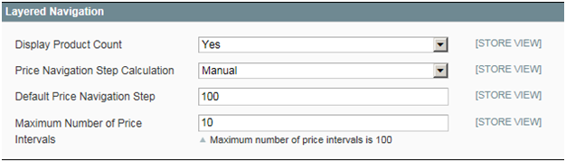 magento layered navigation manual